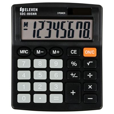2. Eleven SDC-805NR office calculator replaces Citizen