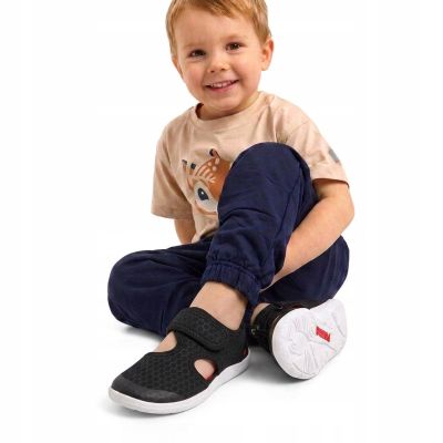 8. Reima Barefoot sandals Rantaan children's shoes black (5400067C-9990)