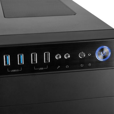 11. MODECOM OBERON PRO AT-OBERON-PR-10-000000-0002 case (ATX, ITX, Micro ATX; black)