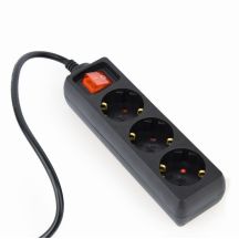 ENERGENIE POWER STRIP FOR UPS C14, 3X SCHUKO, 16A, CABLE 0.6M