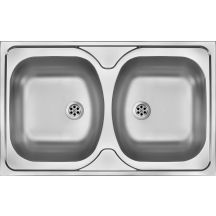Deante Tango ZM50200 steel sink 80x50 cm