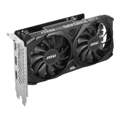 12. graphics card MSI GeForce RTX 3050 VENTUS 2X E 6G OC
