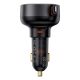 2. Baseus Enjoyment Pro USB-C (Female) / Lightning (Male) 60W Car Charger - Black