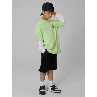 4. Boys' sweatpants 4F 4FJRSS26TSHOM0910-20S