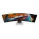 9. Samsung G95SC Computer Monitor 124.5 cm (49") 5120 x 1440 px Dual QHD OLED Silver