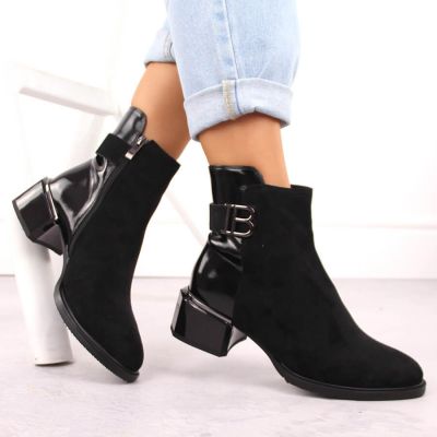 5. D&A S.Barski Premium Collection W OLI267 Heeled Ankle Boots