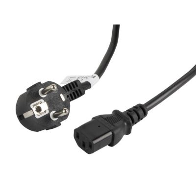 LANBERG POWER CABLE VDE CEE 7/7 -> C13 3M