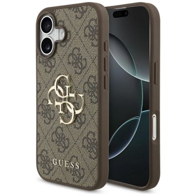 Guess 4G Big Logo Case for iPhone 17 - Brown