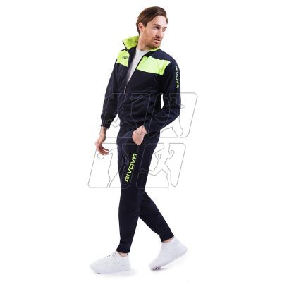 9. Tracksuit Givova Tuta Visa Fluo TR018F 0419