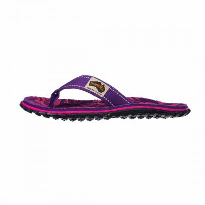 8. Gumbies Islander Canvas W Flip-Flops G-IS-WN-PUHIB