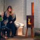 15. Bonfeu Bongiano Sp 3001 garden fireplace black