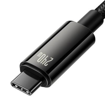 4. Baseus CAWJ040001 USB-C - USB-C cable 240W 480Mb/s 1m - black