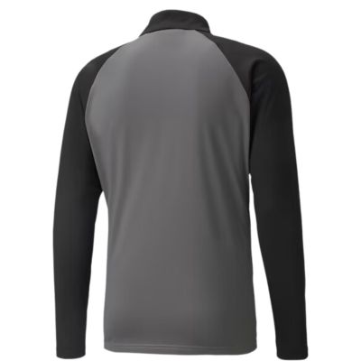 4. Men’s Puma teamLIGA Training Sweatshirt Grey-Black 657234 13