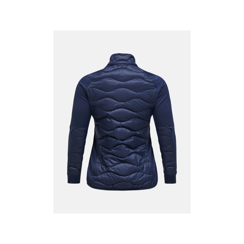 3. Peak Performance W Helium Down Hybrid Jacket Navy Blue