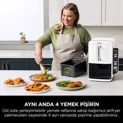 5. NINJA Air Fryer SL400EUWH white