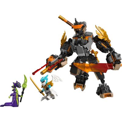 3. LEGO NINJAGO 71854 Cole's Mission Mech and Dragon Zane