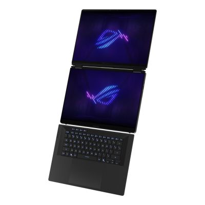 9. ASUS ROG Zephyrus Duo 16 GX651AX-U9322X Ultra 9 386H 2x16.0"3K Touch OLED 120Hz 1100nits AG 32GB LPDDR5X SSD2TB GeForce RTX 5090 24GB Cam1080p + IR 90WHrs W11Pro Aluminum Stellar Gray
