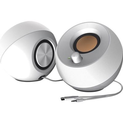 3. Creative Pebble 2.0 computer speaker set 51MF1680AA001 (2.0; white)