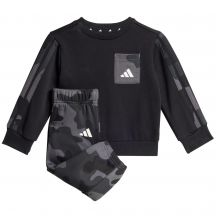 Adidas Infinity Camo FL Set Jr tracksuit JW2456