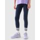 4. Girls' knitted leggings 4F Junior 4FJRAW24TTIGF239-31S