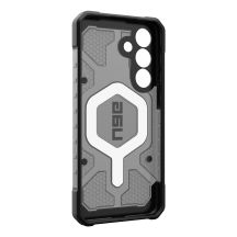 UAG Pathfinder Clear Magnet - protective case for Samsung Galaxy S25 FE with built-in magnetic module (ash/black)