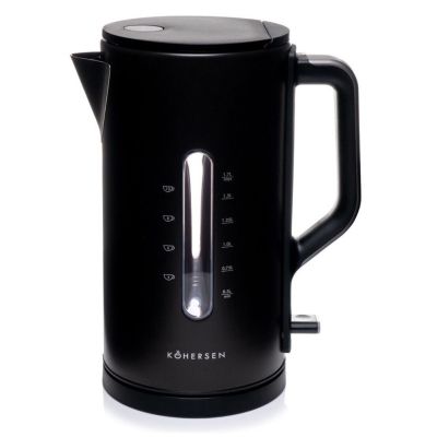 5. Kohersen Modern Matt A451 Electric Kettle, 3000 W, Black