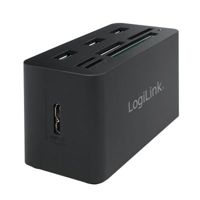 2. LogiLink CR0042 Wired Docking Station USB 3.2 Gen 1 (3.1 Gen 1) Type-A Black