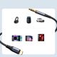 10. Joyroom Audio Transfer Series SY-A06 mini jack 3.5 mm / Lightning cable 1.2 m - black
