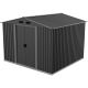 9. METAL GARDEN TOOL HOUSE 257X257X202CM