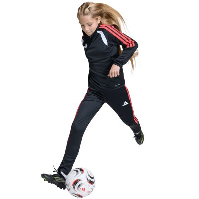 15. adidas Tiro 26 League Training Top for kids, black, white, and red, JY7159