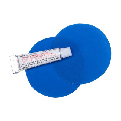 2. NILS CAMP NC4001 self-inflating mat with pillow, blue - 3.8 cm