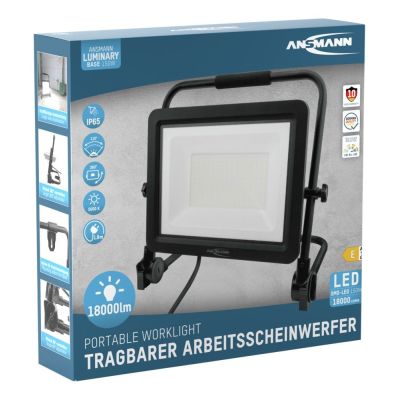 15. Ansmann FL150W-AC Daylight white industrial lamp 16000 lm