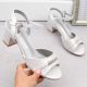 5. Vinceza W JAN305 silver high-heeled sandals