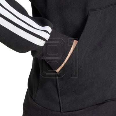 7. adidas Essentials 3 Stripes Full Zipp Hoodie W JE1283