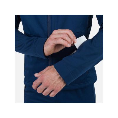 4. Rossignol Genetys Hood Jkt Navy Blue Jacket