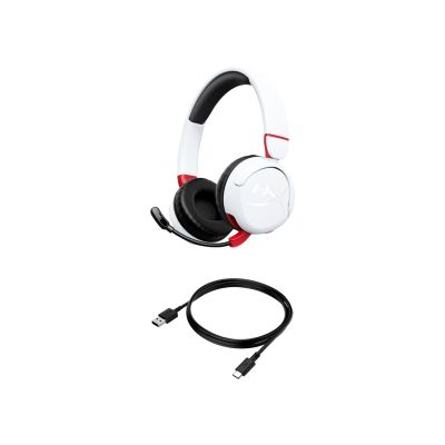 8. HyperX Cloud Mini – Wireless Gaming Headset (White)