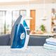 9. Black+Decker BXIR2200E Steam Iron (2200W; White and Blue)