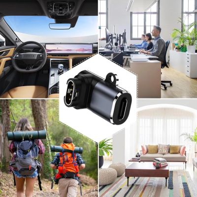 6. Wozinsky WAYGS1 USB-C Adapter for Garmin Smartwatch - Gray