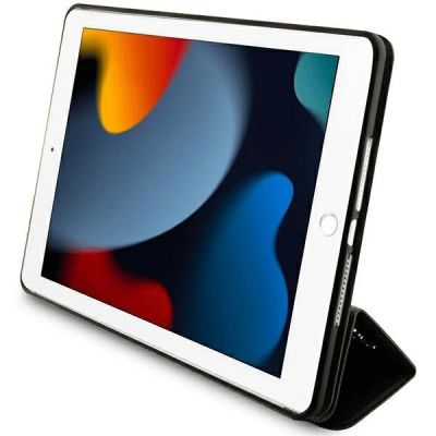 5. Guess 4G Stripe Allover case for iPad 10.2" - black