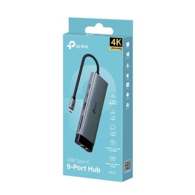 4. TP-Link UH9120C hubs and concentrators USB 3.2 Gen 1 (3.1 Gen 1) Type-C 5000 Mbit/s