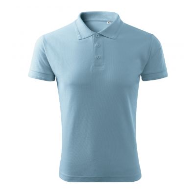 2. Malfini Pique Polo Free M MLI-F0315 blue polo shirt