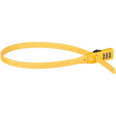 2. DUNLOP YELLOW CODE STRAP BIKE LOCK