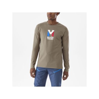 4. MILLET M CHAMONIX TRI TS LS T-shirt brown