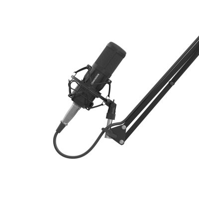 10. GENESIS Radium 300 XLR Studio Microphone Black