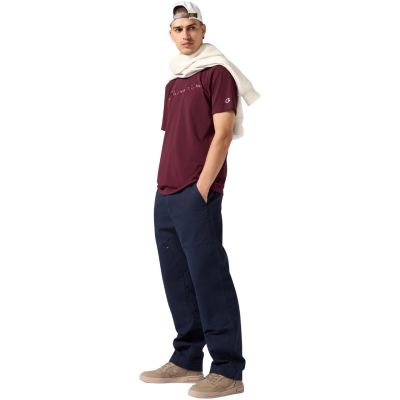 7. Men's Champion SS Tee Burgundy 220273 RS522