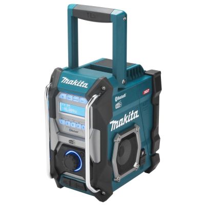 Makita MR004G radio Workplace Analog and Digital Black, Green