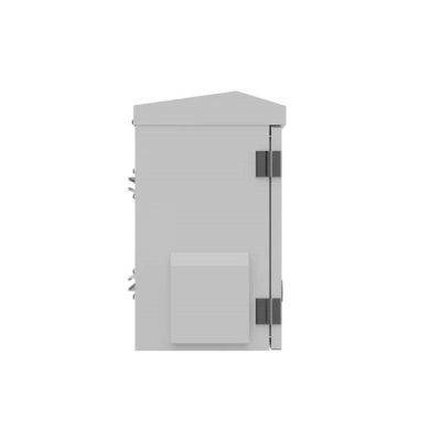 5. WALL-HUNG RACK CABINET 10" HERMETIC IP55 WALL/POLE MOUNTING 320X220X400 GRAY LANBERG (ASSEMBLED)