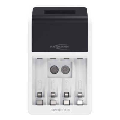 Ansmann Comfort Plus charger with 4x AA2100 rechargeable batteries 1001-0094-01