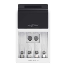 Ansmann Comfort Plus charger with 4x AA2100 rechargeable batteries 1001-0094-01