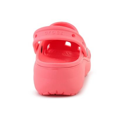 5. CROCS CLASSIC PLATFORM CLOG GUAVA 206750-6UI